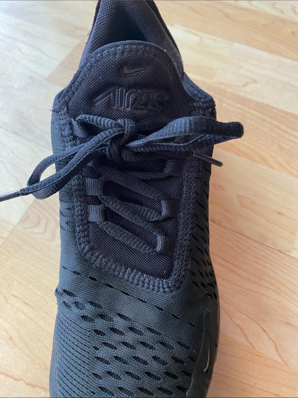 Nike Air270 Men's All-Black Athletic Sneakers